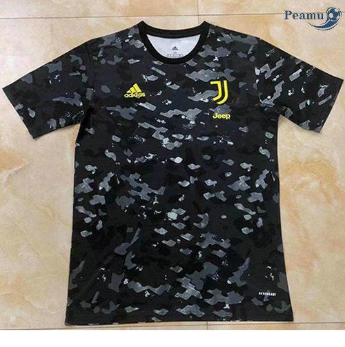 Maglia Calcio Juventus Formazione Nero 2021-2022