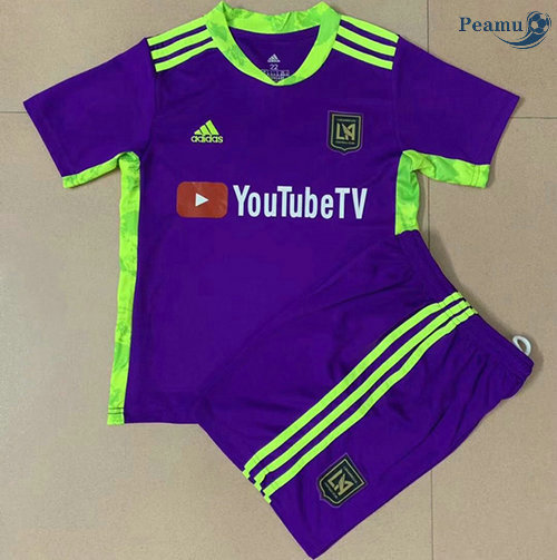 Maglia Calcio Los Angeles fc Bambino Pourpre Portiere 2021-2022