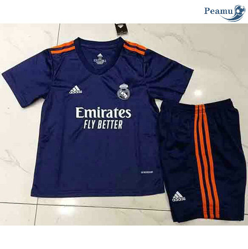 Maglia Calcio Real Madrid Bambino Seconda 2021-2022