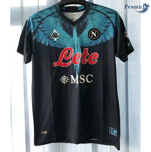 Maglia Calcio Naples joint edition Nero 2021-2022