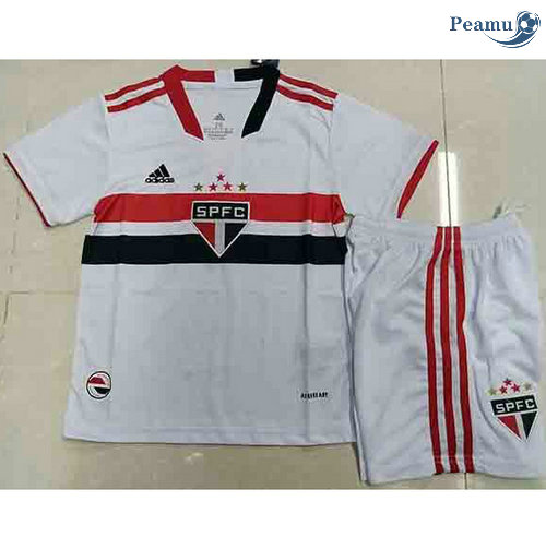 Maglia Calcio Sao Paulo Bambino Prima 2021-2022