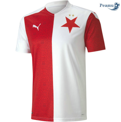 Maglia Calcio Slavia Praha Prima 2020-2021