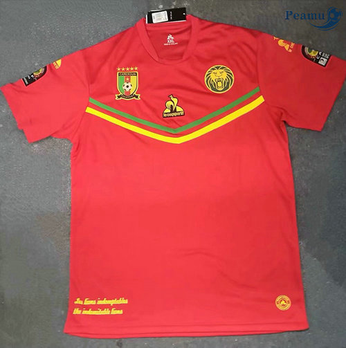 Maglia Calcio Camerun Rosso 2021-2022