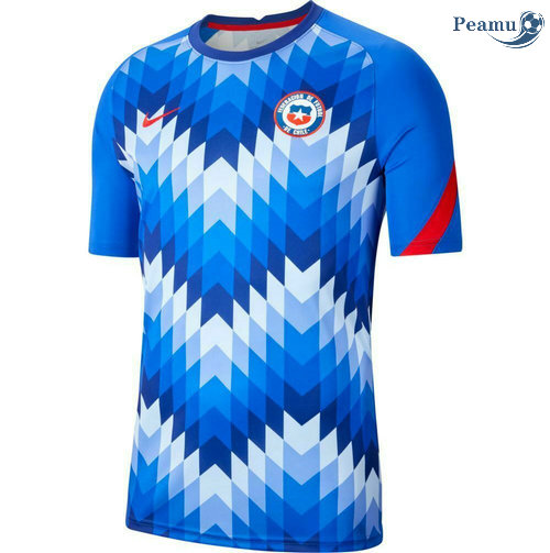 Maglia Calcio Chile Pre Match Formazione 2020-2021