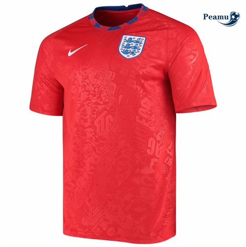 Maglia Calcio Inghilterra Formazione Rosso 2021-2022