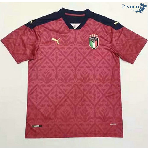 Maglia Calcio Italia Rosso 2021-2022