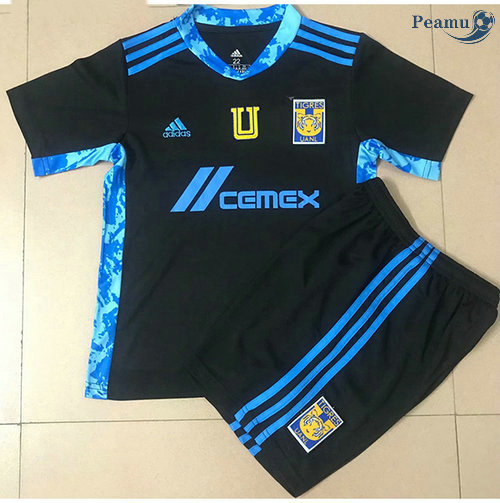 Maglia Calcio Tiger Athletic Bambino Nero 2021-2022