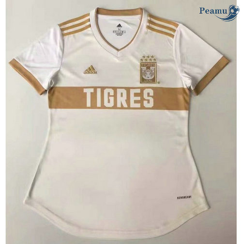 Maglia Calcio Tigres Donna Bianca 2021-2022