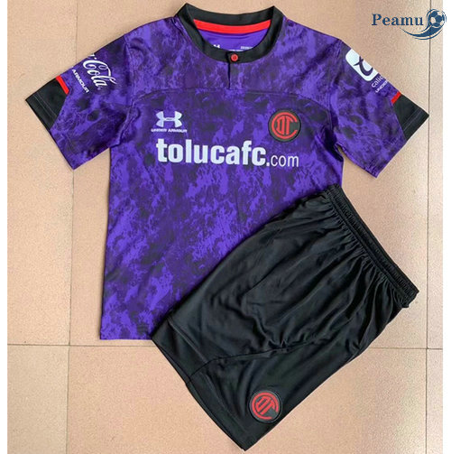 Maglia Calcio Toluca Bambino Terza 2021-2022