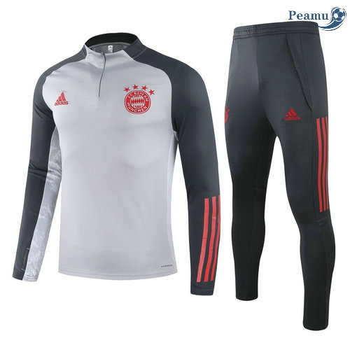 Tuta Calcio Champions League Bayern Monaco Grigio 2021-2022