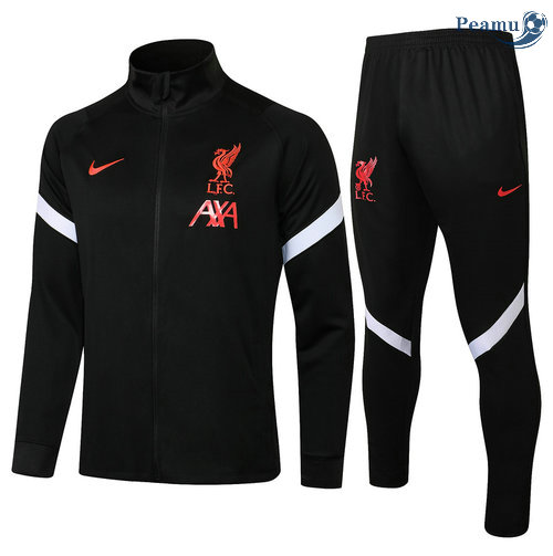 Tuta Calcio - Giacca Liverpool Nero 2021-2022