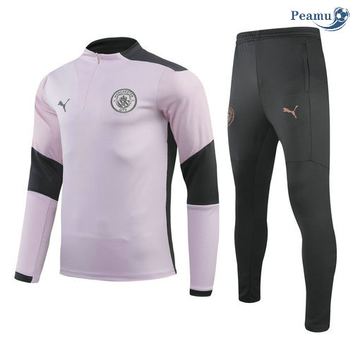 Tuta Calcio Manchester City Rosa 2021-2022