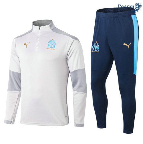 Tuta Calcio Marsiglia Grigio 2021-2022