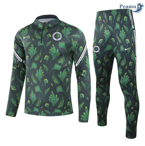 Tuta Calcio Nigeria Verde nerastro 2021-2022