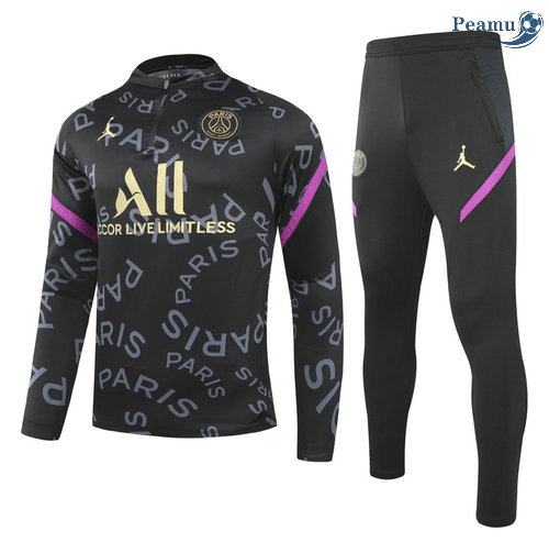 Tuta Calcio Jordan Nero 2021-2022