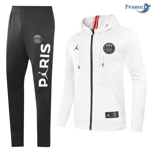Tuta Calcio - Felpa con cappuccio 2021-2022 Jordan PSG