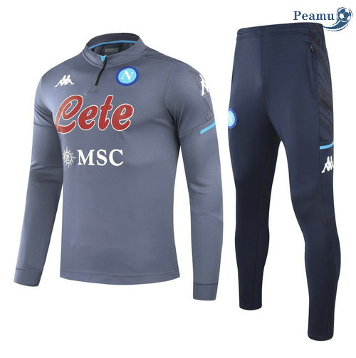Tuta Calcio Naples Grigio 2021-2022