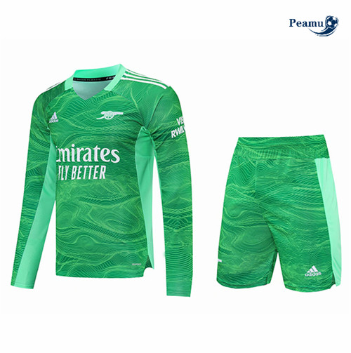 Maglia Calcio Arsenal Portiere Kit Manica lunga 2021-2022
