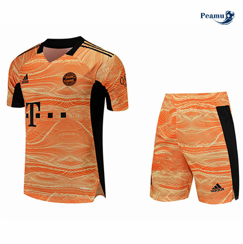 Maglia Calcio Bayern Monaco Portiere Kit Arancia 2021-2022