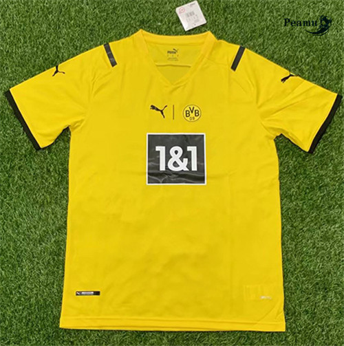 Maglia Calcio Borussia Dortmund Formazione Giallo 2021-2022