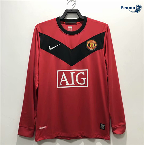 Classico Maglie Manchester United Prima Manica lunga 2010