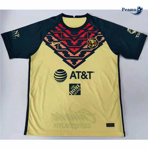 Maglia Calcio Club America Giallo Prima 2021-2022