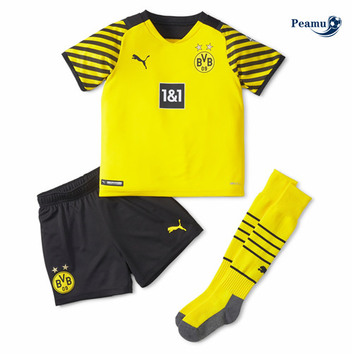 Maglia Calcio Borussia Dortmund Bambino Prima 2021-2022