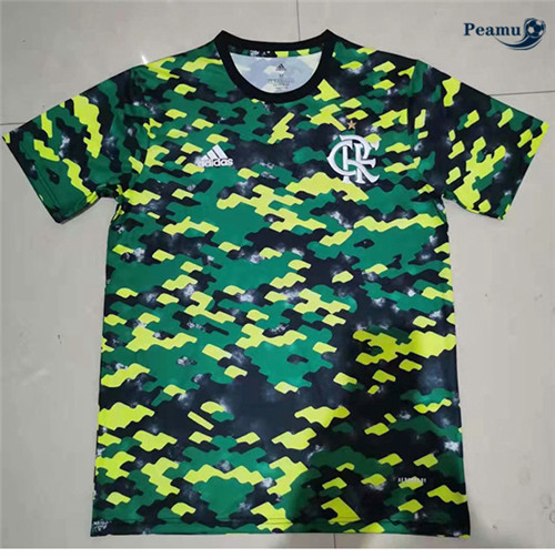 Maglia Calcio Flamengo Verde 2021-2022