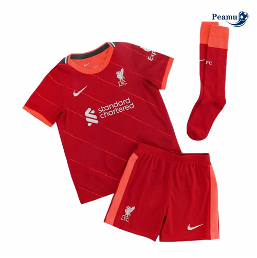 Maglia Calcio Liverpool Bambino Prima 2021-2022