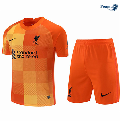 Maglia Calcio Liverpool Portiere Kit Arancia 2021-2022