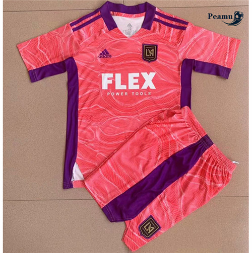 Maglia Calcio Los Angeles FC Bambino plum Rosso 2021-2022