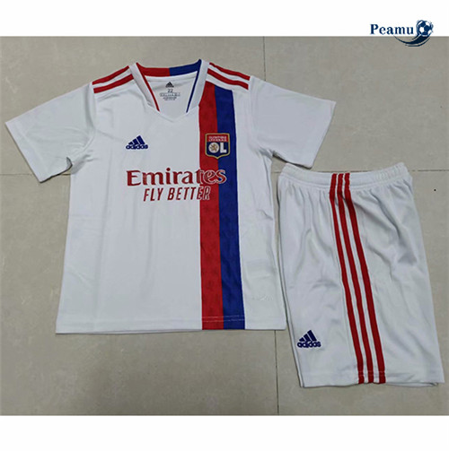 Maglia Calcio Lyon Bambino Prima 2021-2022