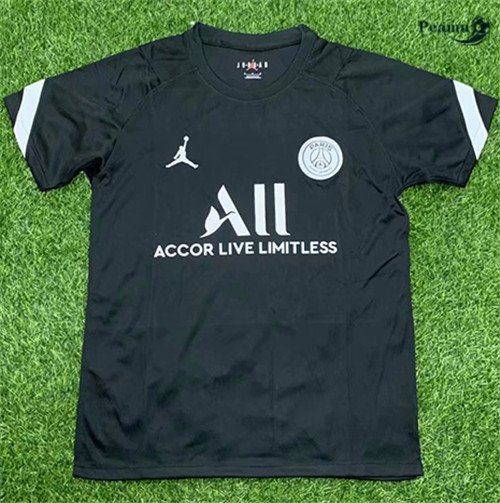 Maglia Calcio PSG Paris Jordan Nero 2021-2022