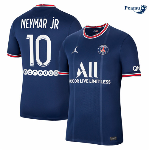 Maglia Calcio PSG Prima Neymar Jr 10 2021-2022