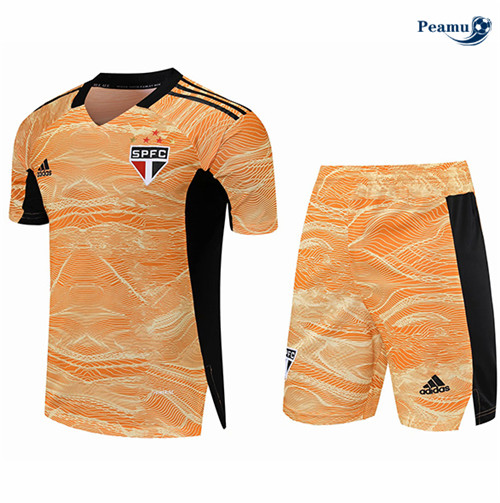 Maglia Calcio Sao Paulo Portiere Kit Giallo 2021-2022