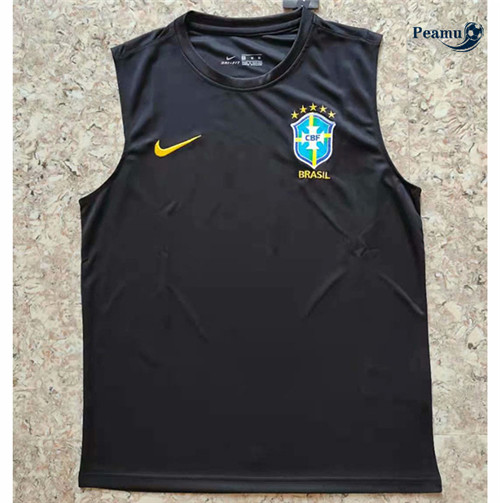 Maglia Calcio Bresil vest Nero 2021-2022
