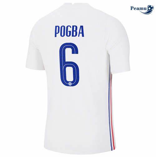 Maglia Calcio Francia Seconda Pogba 6 Euro 2020