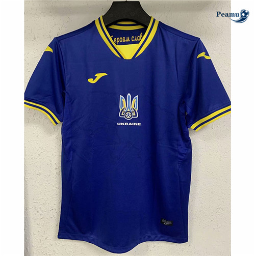 Maglia Calcio Ucraina Seconda 2021-2022