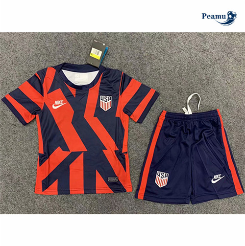 Maglia Calcio Stati Uniti Bambino Seconda 2021-2022