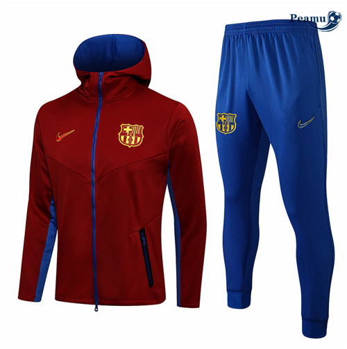 Giacca Tuta Calcio - Felpa con cappuccio Barcellona Bordeaux 2021-2022