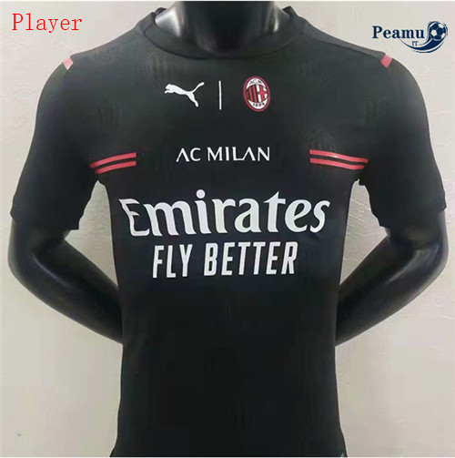 Maglia Calcio Player AC Milan Noir 2020-2021