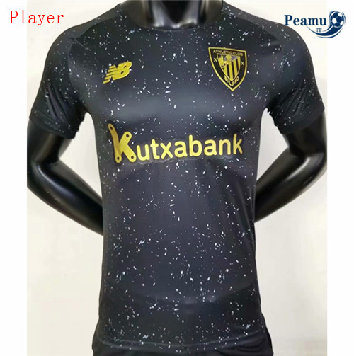 Maglia Calcio Player Athletic Bilbao Gardien de but Noir 2021-2022
