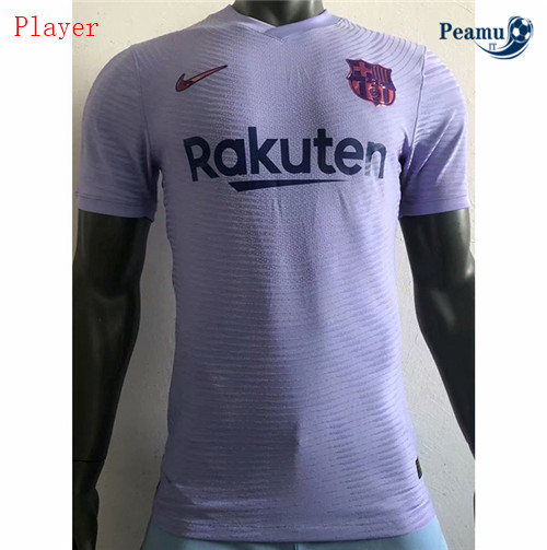 Maglia Calcio Player Barcellona Exterieur 2021-2022