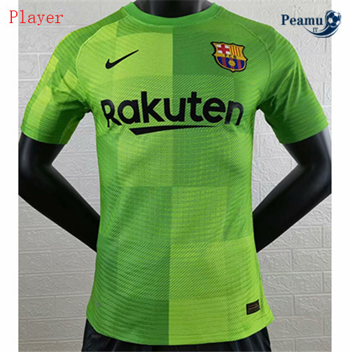 Maglia Calcio Player Barcellona vert Gardien de but 2021-2022