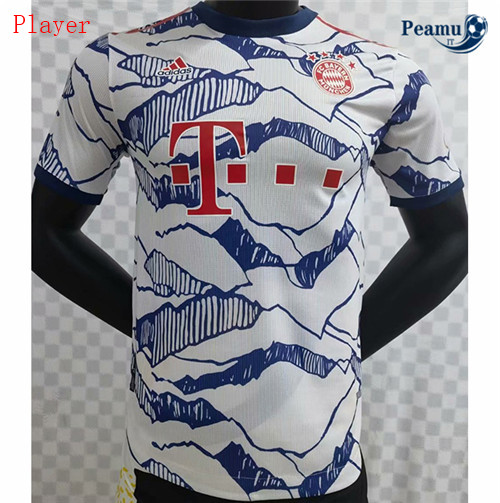 Maglia Calcio Player Bayern Monaco Blanc 2021-2022