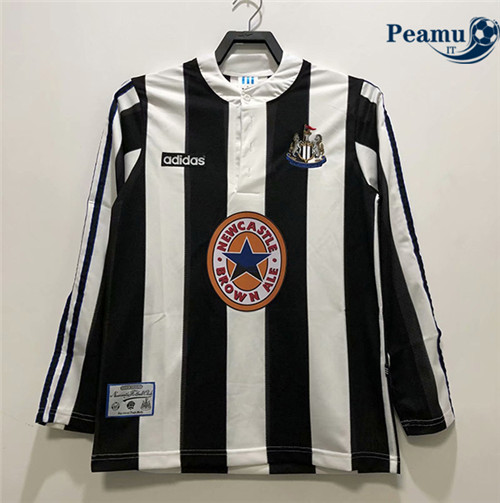 Classico Maglie Newcastle United United Domicile Manche Longue 1995-97