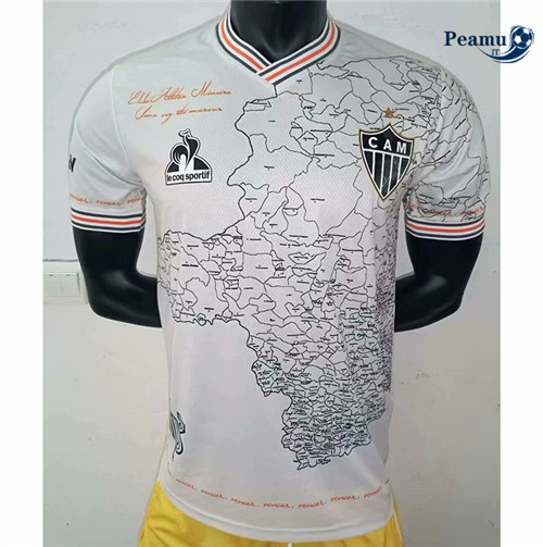 Maglia Calcio Competitive mineirome Blanc 2021-2022