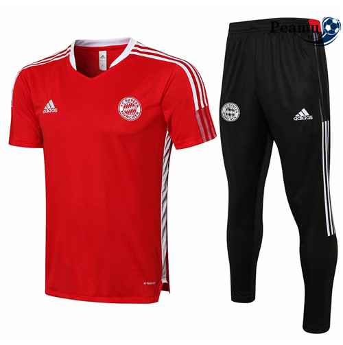 Kit Maglia Formazione Bayern Monaco + Pantalonii Rouge 2021-2022