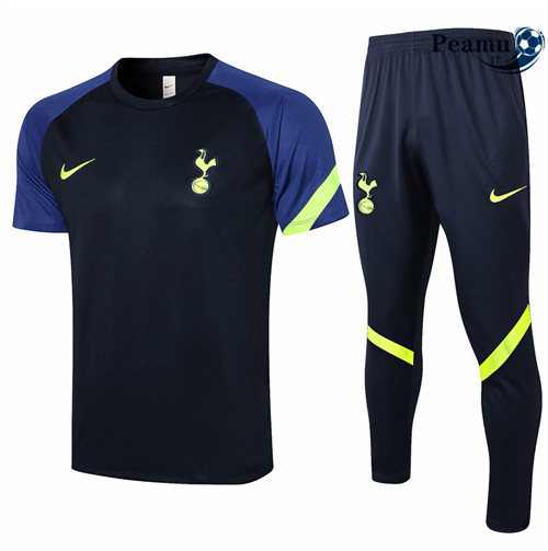 Kit Maglia Formazione Tottenham Hotspur + Pantalonii Bleu Marine 2021-2022
