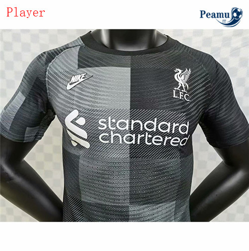Maglia Calcio Player Liverpool Noir 2021-2022